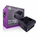 پاور 750 وات کولرمستر Cooler Master MWE White 750W 230V استوک گارانتی تا 1405/07